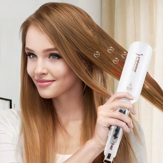 Lisseur de Cheveux Professionnel à Vapeur Infrarouges