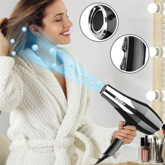 Sèche-Cheveux Professionnel 3000 Watts 3 Vitesses
