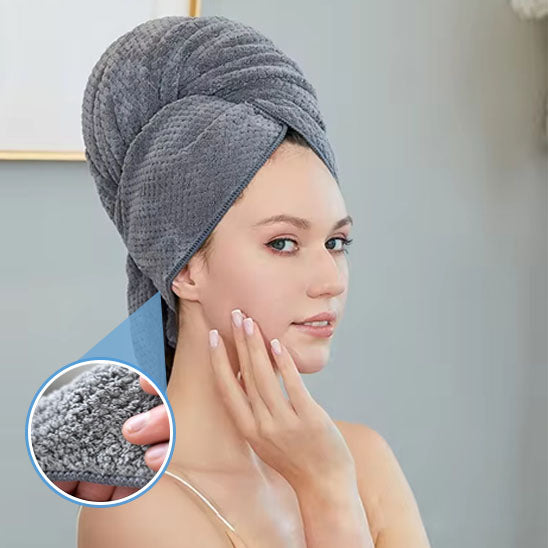 Serviette en Microfibre pour Cheveux