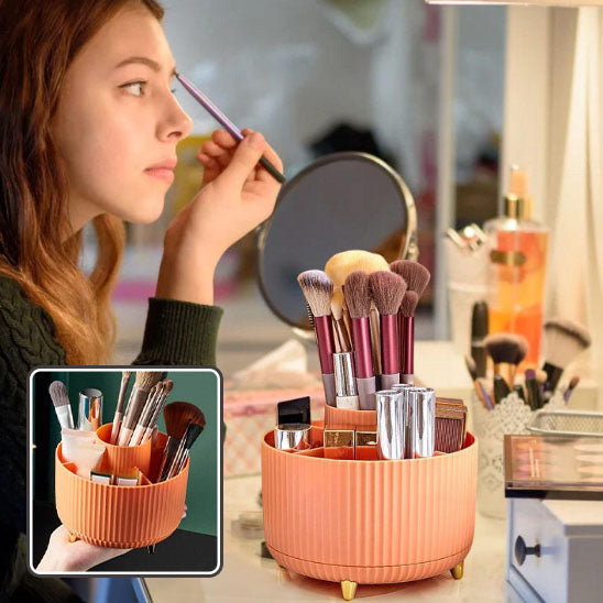 Organisateur de Maquillage Cosmétique Rotatif à 360 degrés,