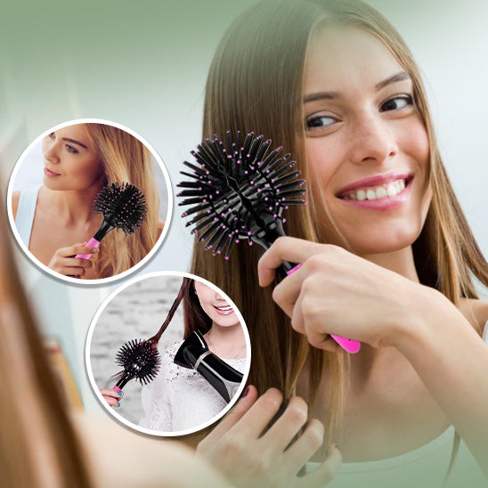 Brosse à Cheveux en Ronde 3D