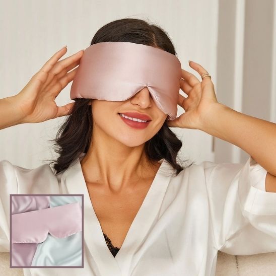 Masque de Sommeil en 100% Soie