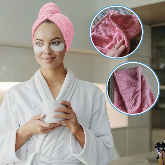 Serviette en Microfibre pour Cheveux