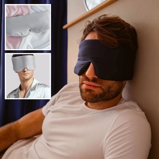 Masque de Sommeil en 100% Soie