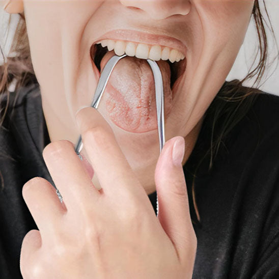 Gratte Langues en Acier Inoxydable