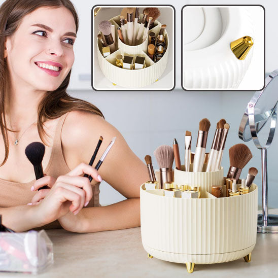 Organisateur de Maquillage Cosmétique Rotatif à 360 degrés,
