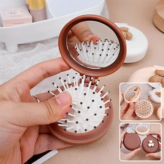 Brosse Cheveux Portefeuille Pratique : votre alliée beauté nomade