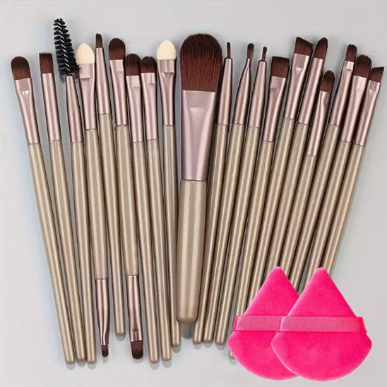 Ensemble de Pinceaux Maquillage 20 pièces
