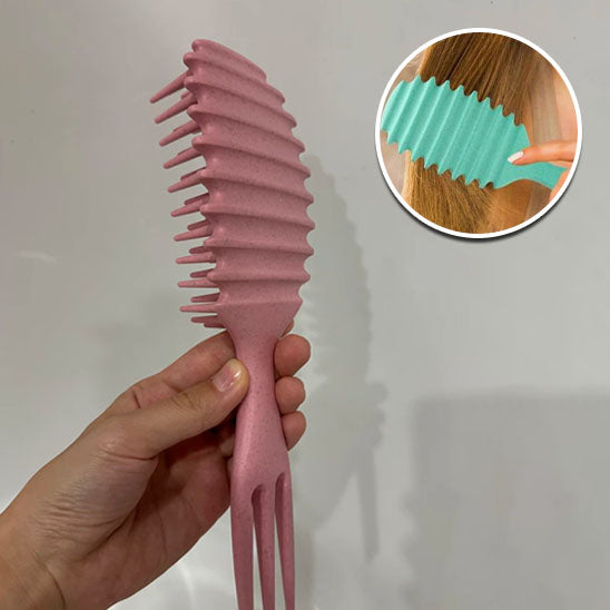 Brosse coiffante pour cheveux bouclés