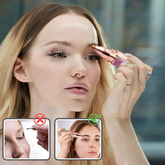 Épilateur à Sourcil, 2 en 1