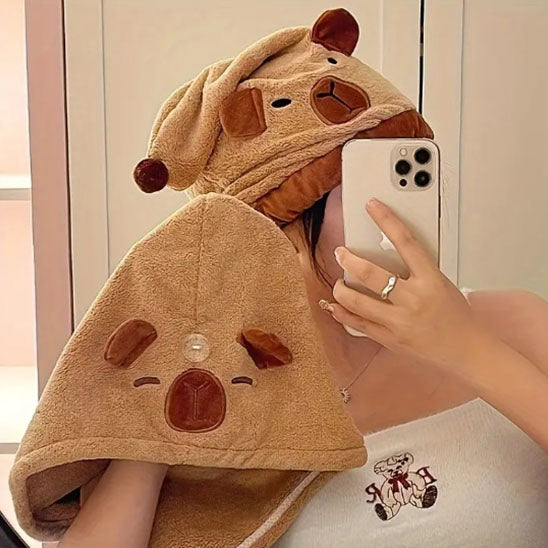 Bonnet de Serviette pour les  Cheveux