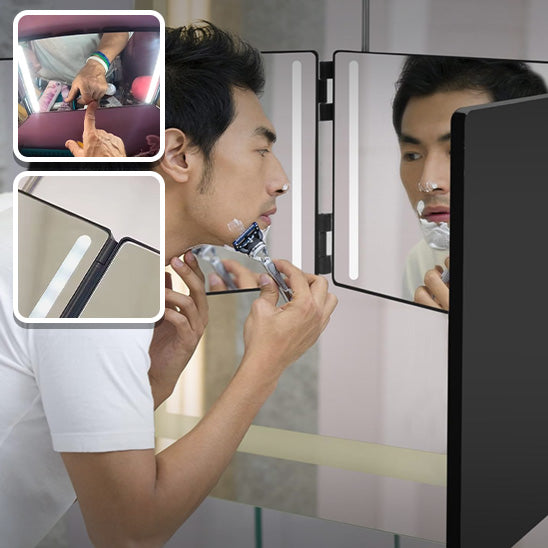 Miroir 3 Faces au LED
