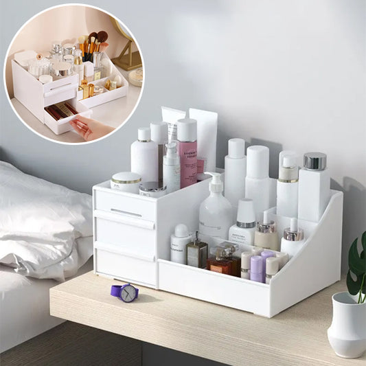 Boîte de Rangement de Maquillage de Table
