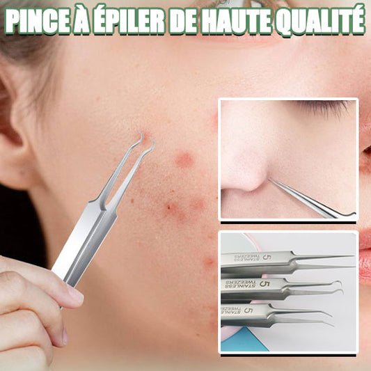 Pince à Épiler Ultrafine Ensemble de 8