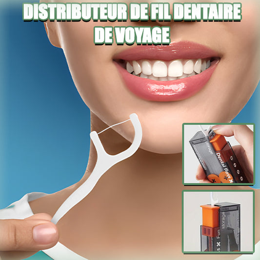 2 Distributeur de Fil Dentaire Portable