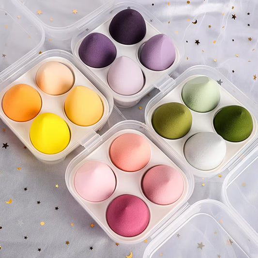 Ensemble de 4 Éponges de Maquillage