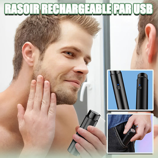 Mini Rasoir Électrique USB
