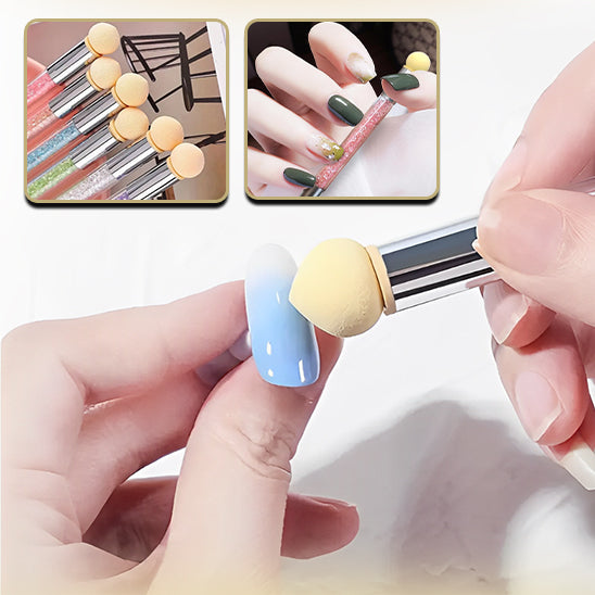 Brosse éponge à ongle
