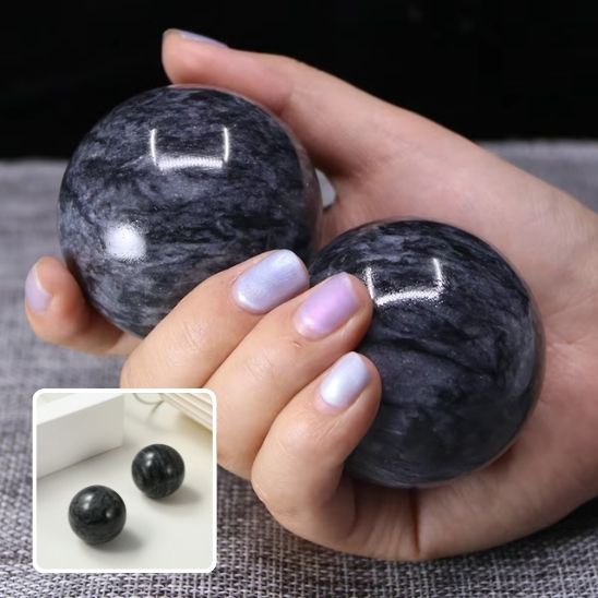 Balles de Jade en Marbre