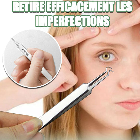Pince à Épiler Ultrafine Ensemble de 8