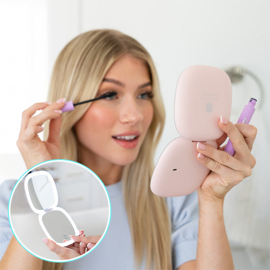 Miroir de Maquillage Pliant