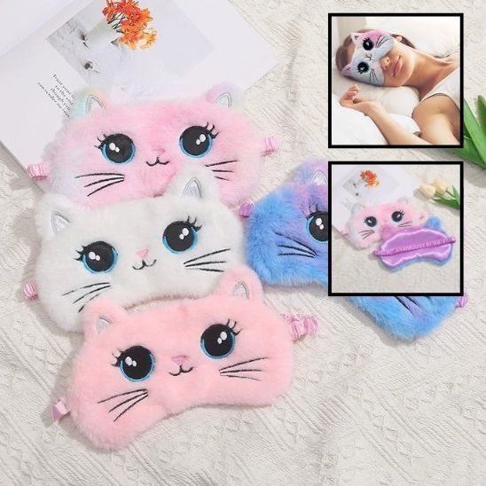 Masque de Sommeil en Peluche