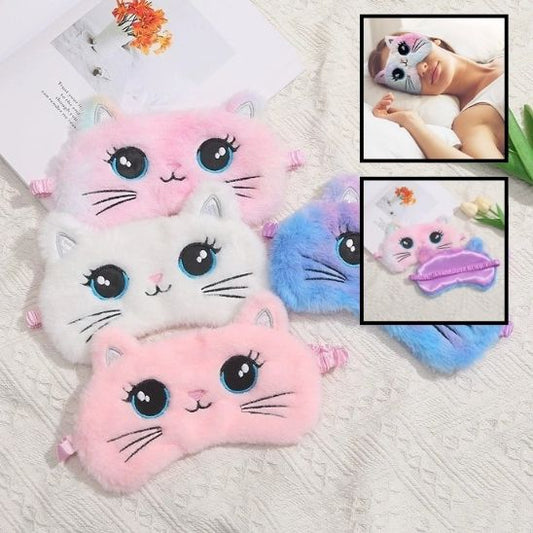 Masque de Sommeil en Peluche