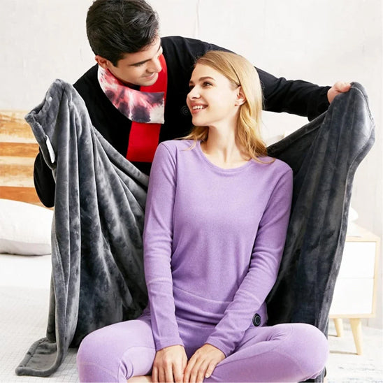 Poncho Chauffant Portable