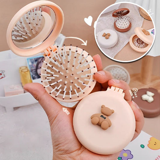 Brosse Cheveux Portefeuille Pratique : votre alliée beauté nomade