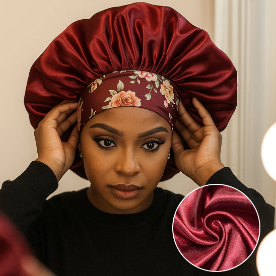 Bonnet en Satin