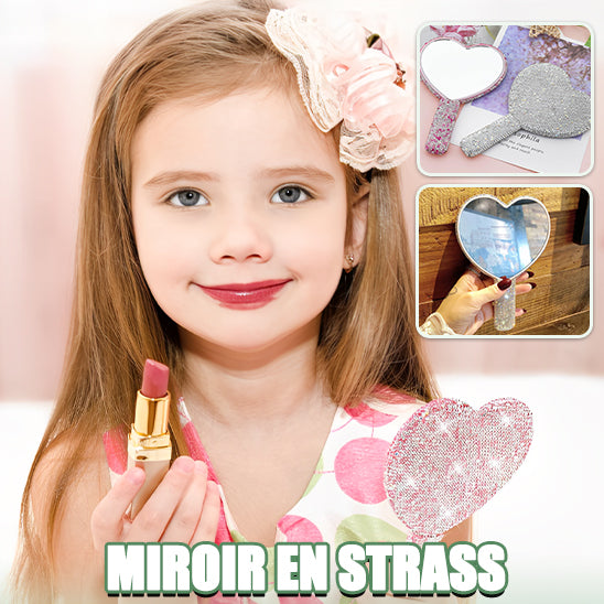 Miroir de Poche en Coeur
