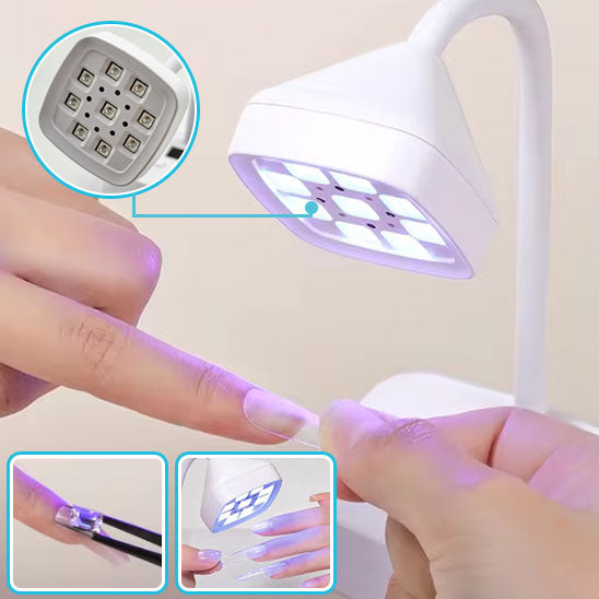 Lampe a Ongles Professionnel UV+Del sans Fil