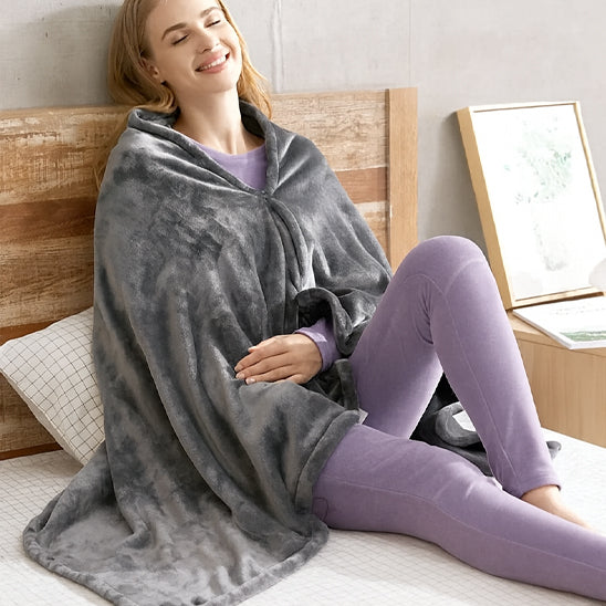 Poncho Chauffant Portable