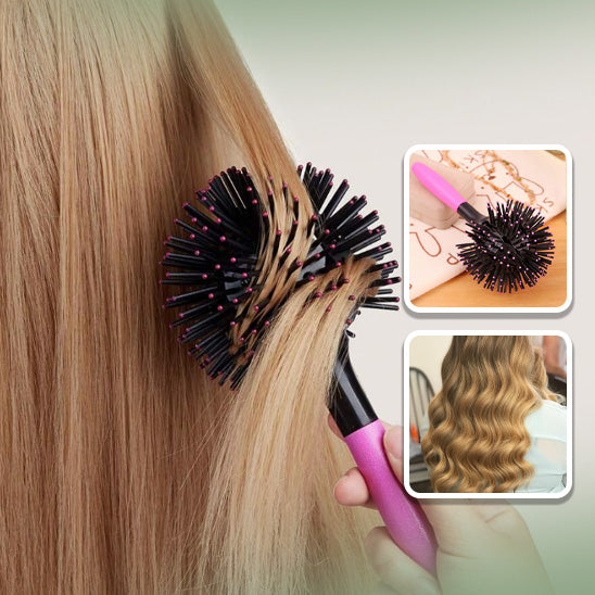 Brosse à Cheveux en Ronde 3D