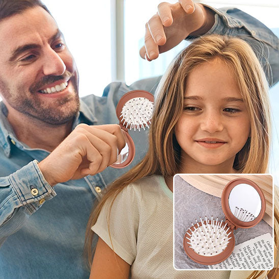 Brosse Cheveux Portefeuille Pratique : votre alliée beauté nomade