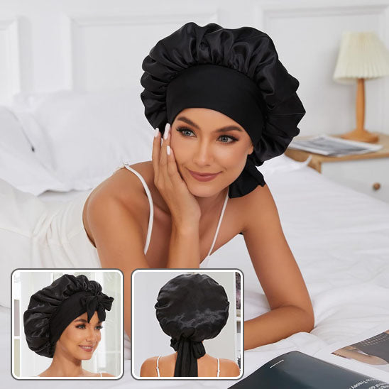 Chapeau De sommeil élargi en Satin