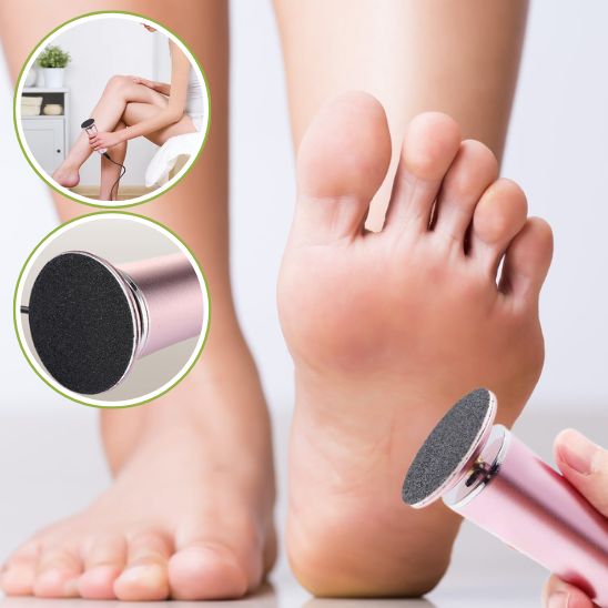 Râpe pour les pieds électrique