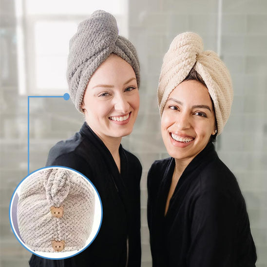 Serviette en Microfibre pour Cheveux