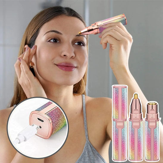Épilateur à Sourcil, 2 en 1