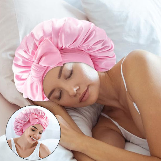 Chapeau De sommeil élargi en Satin