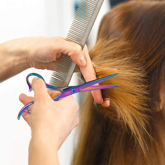 Ensemble de Ciseaux de Coiffeur