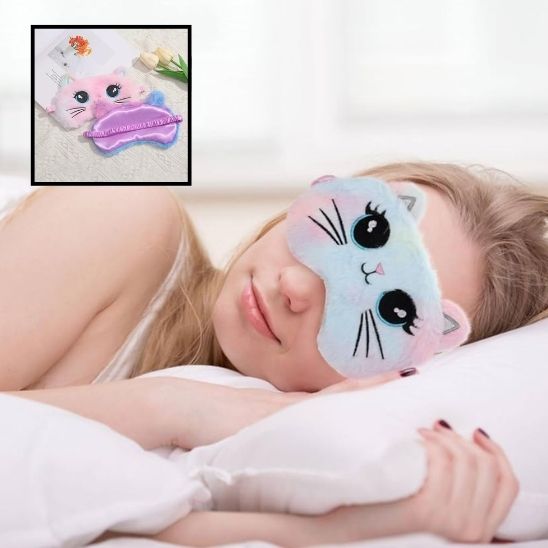Masque de Sommeil en Peluche