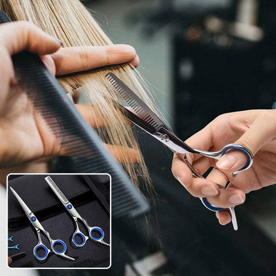 Ensemble de Ciseaux de Coiffure Professionnels