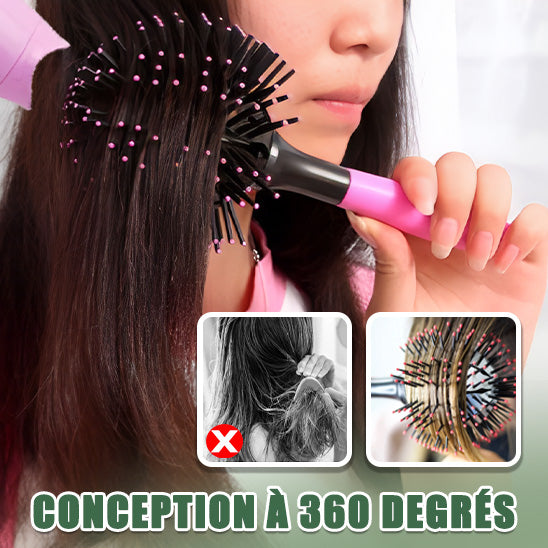 Brosse à Cheveux en Ronde 3D
