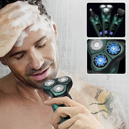 Rasoir Électrique Intelligent LCD pour Homme