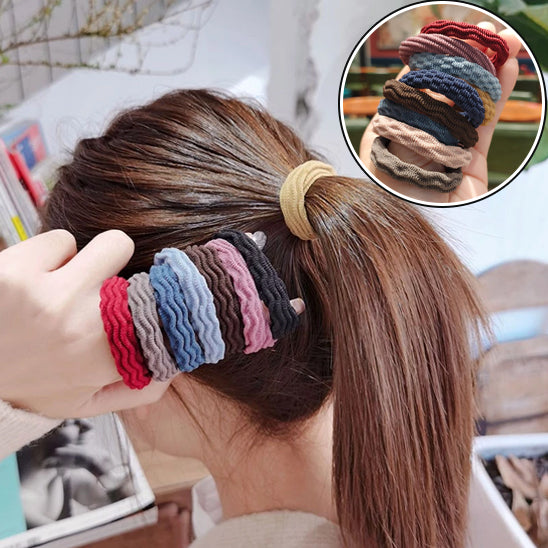 Élastiques à Cheveux en Coton