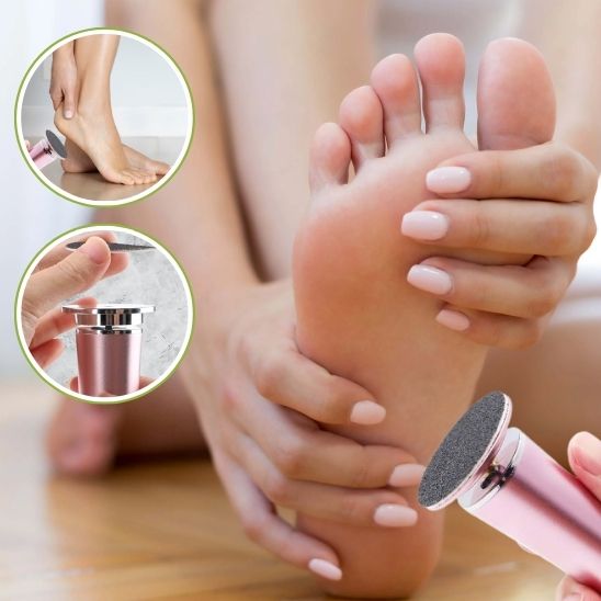 Râpe pour les pieds électrique