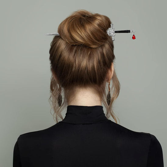 Épingle à Cheveux Épée (2 pièces)