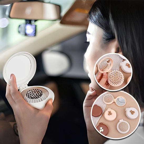 Brosse Cheveux Portefeuille Pratique : votre alliée beauté nomade