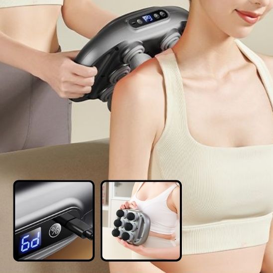 Pistolet de Massage Six Têtes